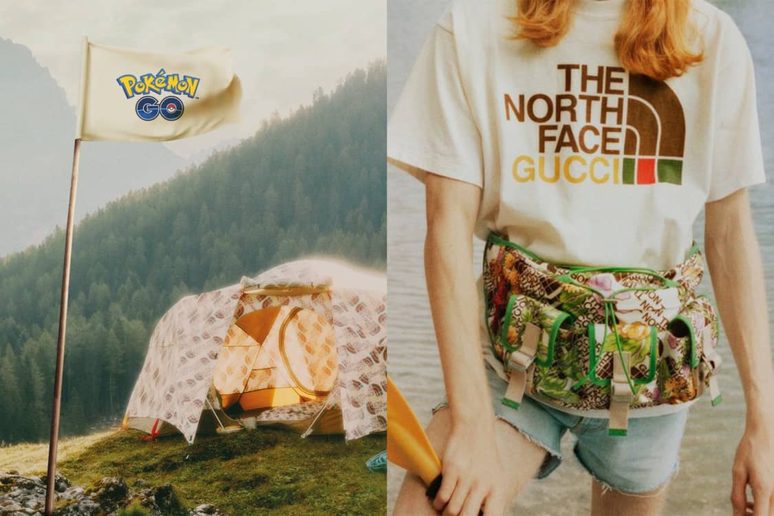 The North Face x Gucci Teases 'Pokémon GO' Collaboration