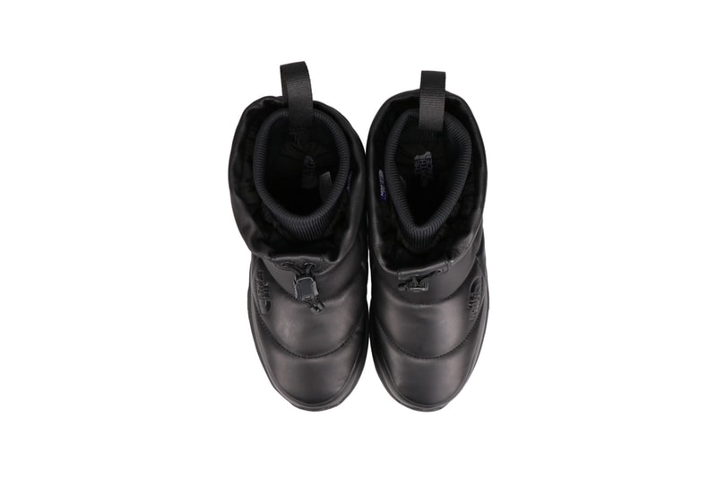 The North Face Purple Label Nuptse Boot WP Leather Knit Inner Bootie Vibram ICE TREK Eiichiro Homma Fall Winter 2020 FW20 Waterproof atmos Tokyo THERMOLITE Techproof