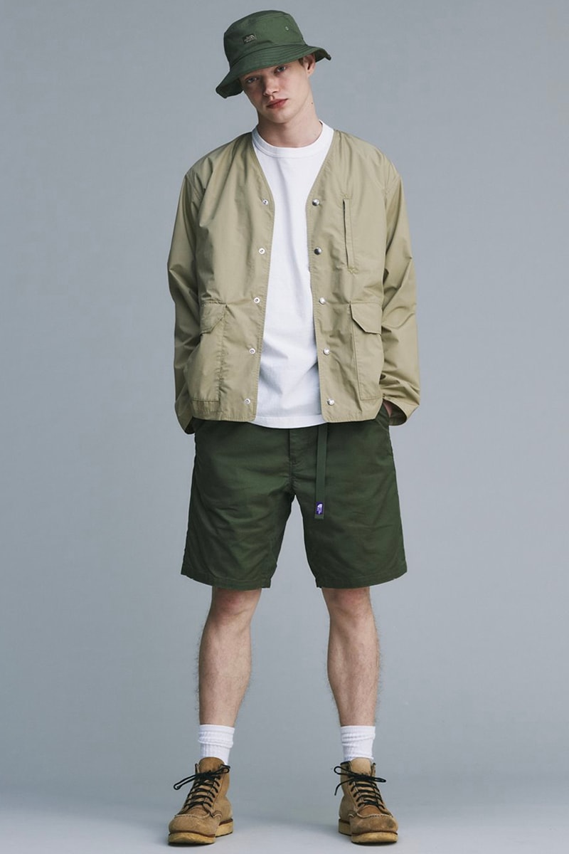 The North Face Purple Label Spring Sunmer 2021 Lookbook collection refined outerwear menswear streetwear performance jackets shirts t shirts pants trousers hoodies