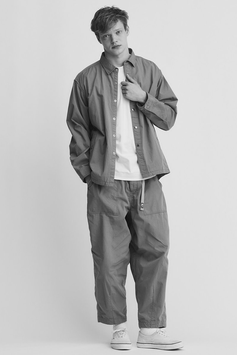 The North Face Purple Label Spring Sunmer 2021 Lookbook collection refined outerwear menswear streetwear performance jackets shirts t shirts pants trousers hoodies