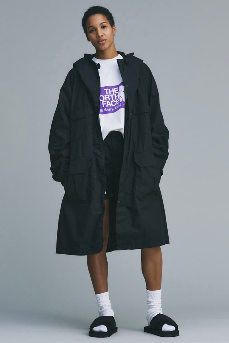 The North Face Purple Label Spring Sunmer 2021 Lookbook collection refined outerwear menswear streetwear performance jackets shirts t shirts pants trousers hoodies