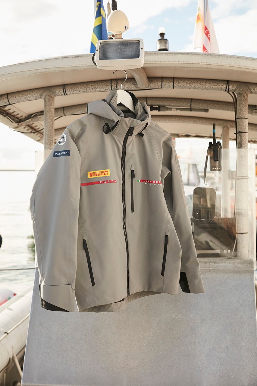 The Woolmark Company x Prada Luna Rossa Pirelli Merino Wool Team Uniforms Release Information Sailing Boat Sports 36th America's Cup Jacket Polo T-Shirt