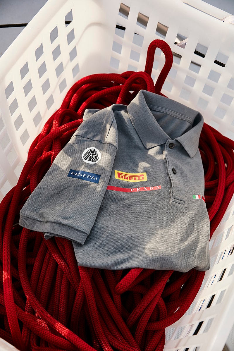 The Woolmark Company x Prada Luna Rossa Pirelli Merino Wool Team Uniforms Release Information Sailing Boat Sports 36th America's Cup Jacket Polo T-Shirt