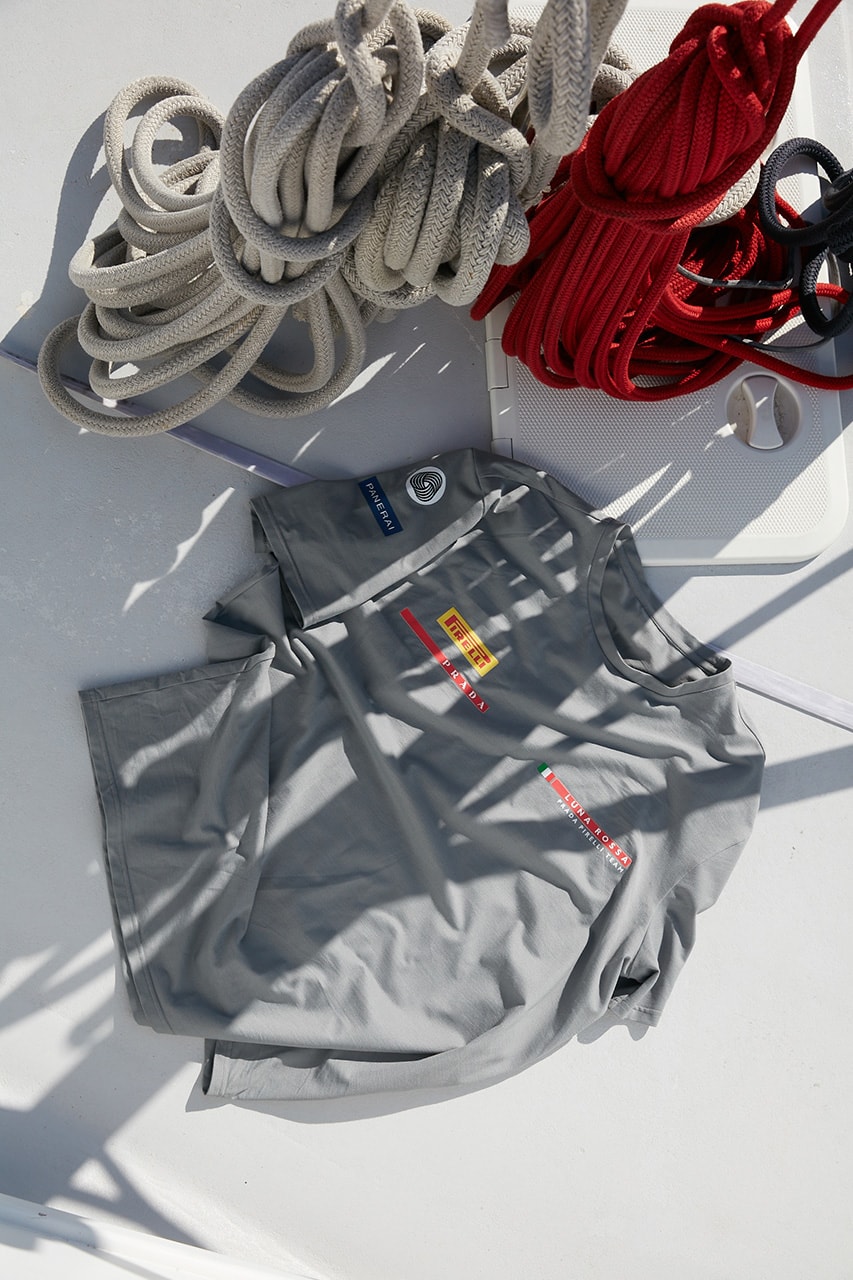 The Woolmark Company x Prada Luna Rossa Pirelli Merino Wool Team Uniforms Release Information Sailing Boat Sports 36th America's Cup Jacket Polo T-Shirt
