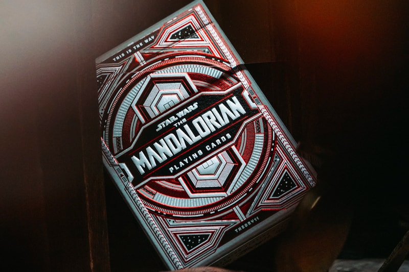 theory11 the mandalorian din djarin star wars baby yoda grogu moff gideon cara dune ig 11 playing cards deck disney plus 