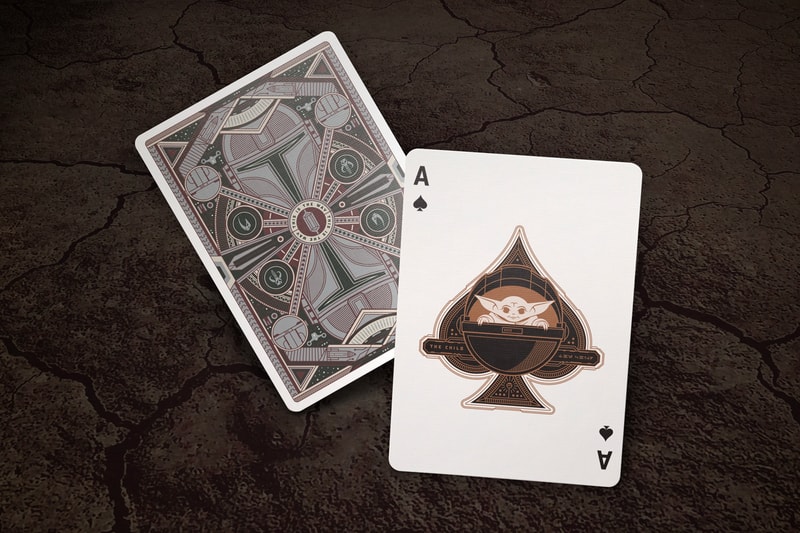 theory11 the mandalorian din djarin star wars baby yoda grogu moff gideon cara dune ig 11 playing cards deck disney plus 