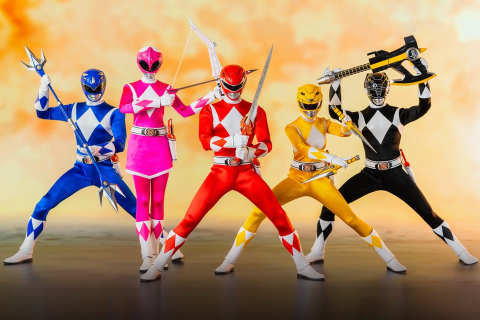 Threezero 1 6 Scale Mighty Morphing Power Rangers Hypebeast