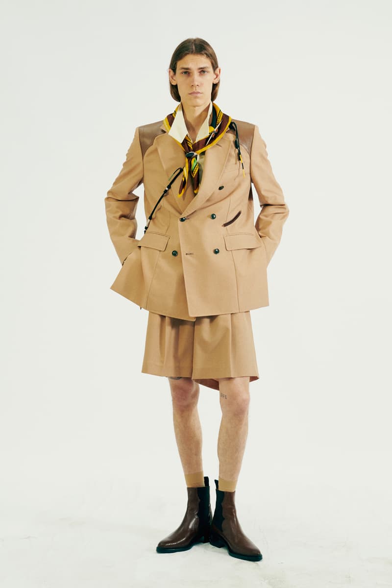 TOGA VIRILIS Spring/Summer 2021 "Cities of the Interior" Collection Lookbook Yasuko Furuta Menswear Shoes Sandals Boots Cowboy USA Western Influence Shirts Tailoring Frills Embellishments