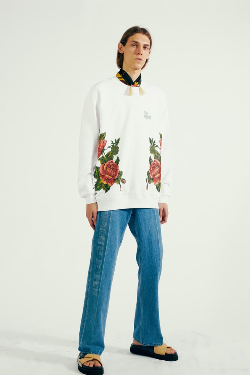 TOGA VIRILIS Spring/Summer 2021 "Cities of the Interior" Collection Lookbook Yasuko Furuta Menswear Shoes Sandals Boots Cowboy USA Western Influence Shirts Tailoring Frills Embellishments