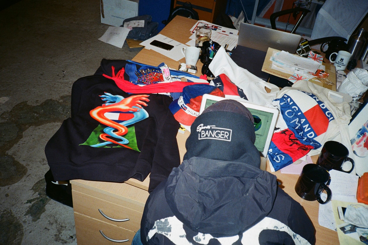 Tommy Hilfiger Presents Tommy's Drop Shop Collab Series Sportsbanger Mago Studio Zome Hoodie T-shirt