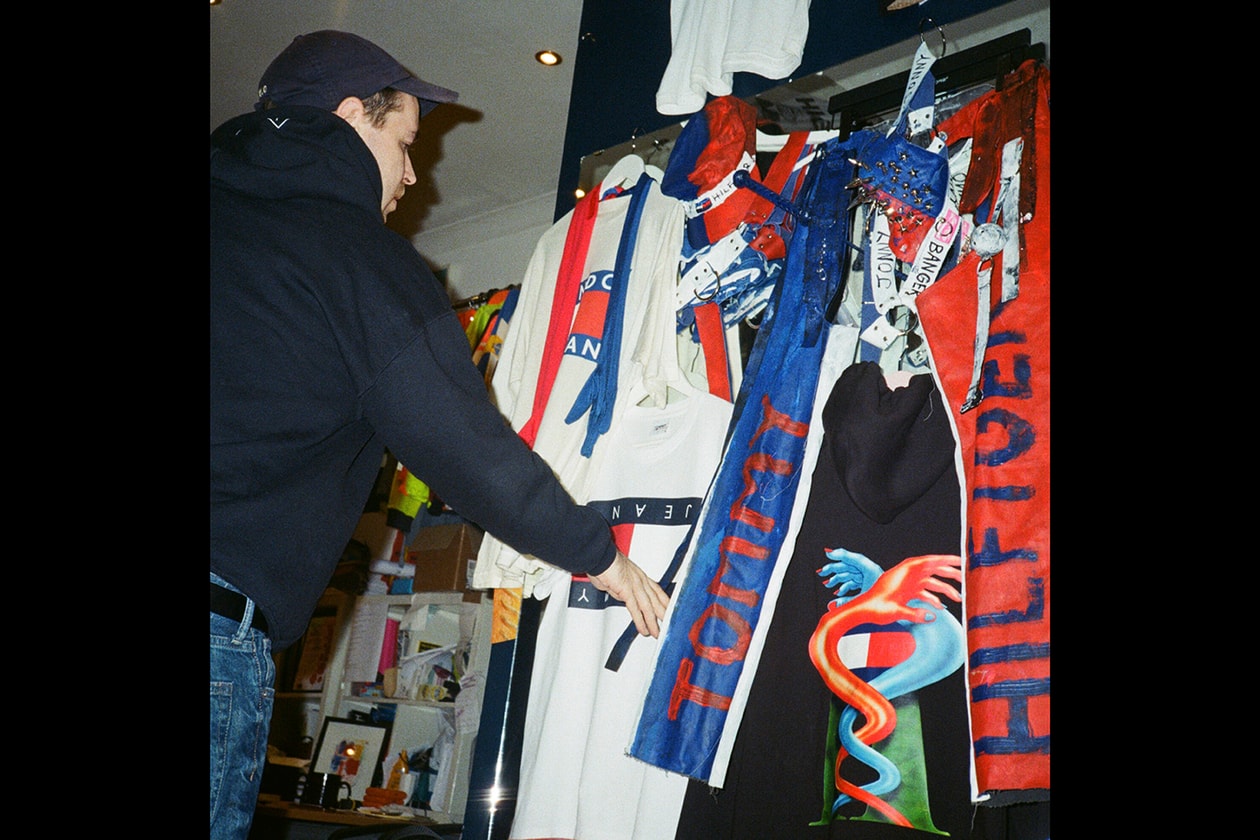 Tommy Hilfiger Presents Tommy's Drop Shop Collab Series Sportsbanger Mago Studio Zome Hoodie T-shirt