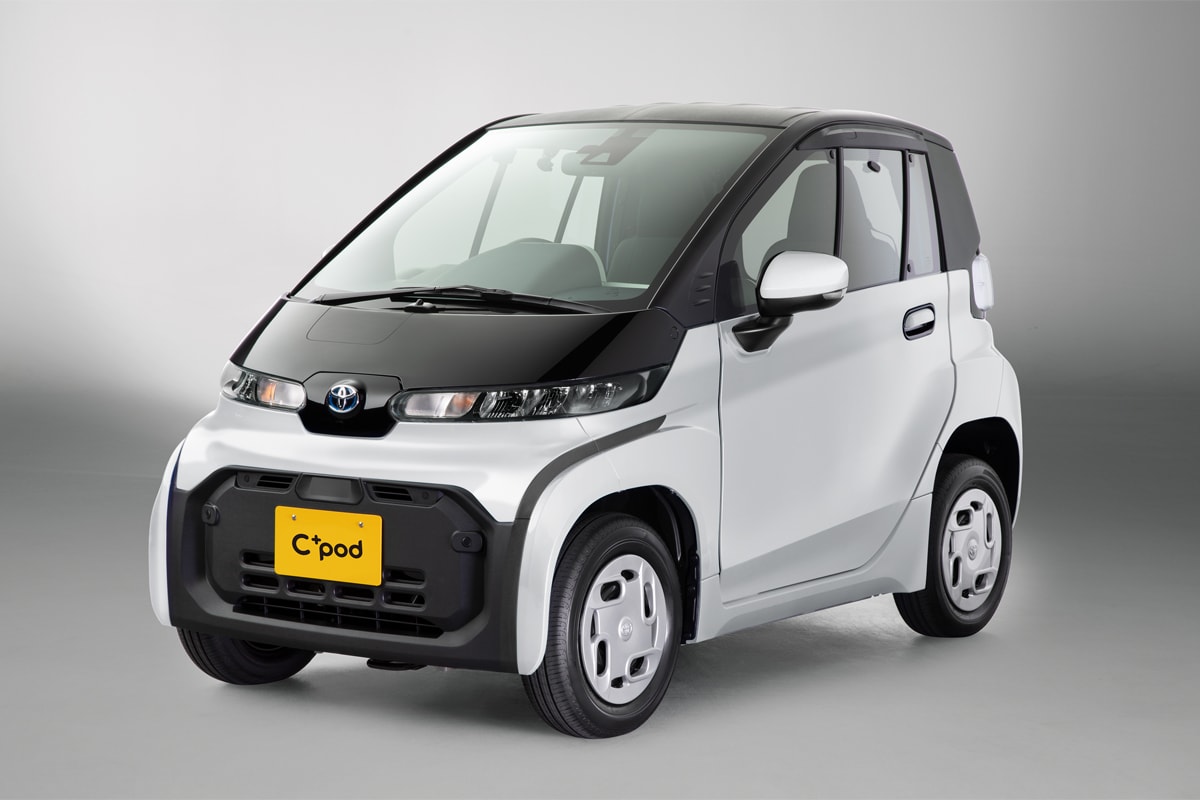toyota electric cars vehicles c pod two seater japan domestic urban commuting battery 