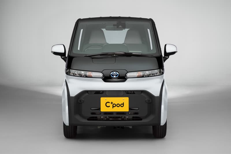 toyota electric cars vehicles c pod two seater japan domestic urban commuting battery