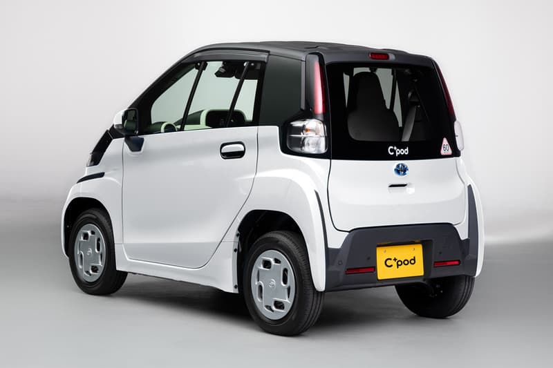 toyota electric cars vehicles c pod two seater japan domestic urban commuting battery