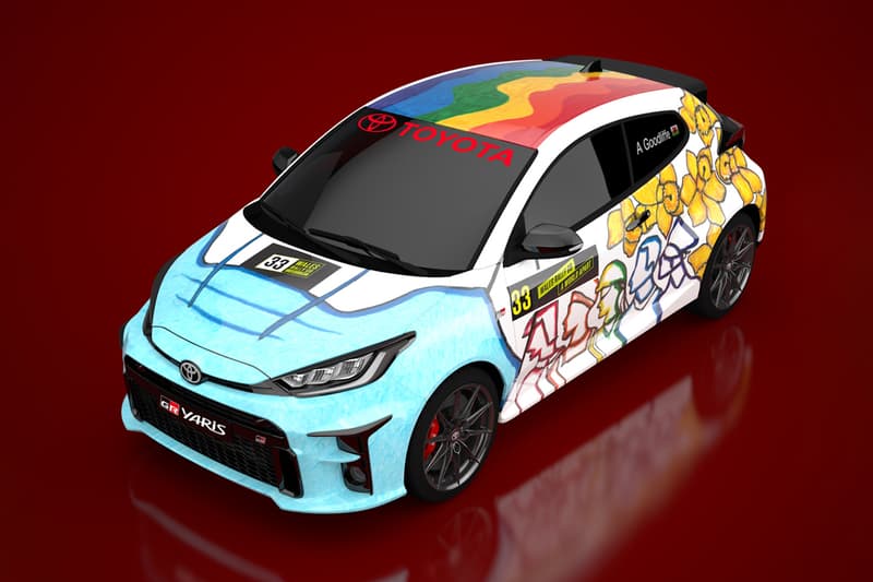 Toyota GR Yaris "Design a Rally Car Livery" Pandemic Key Workers COVID-19 Coronavirus Face Mask NHS Welsh Student WRC Cars Small Hot Hatch JDM Japanese 