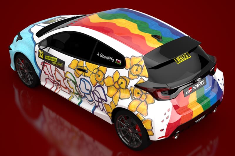 Toyota GR Yaris "Design a Rally Car Livery" Pandemic Key Workers COVID-19 Coronavirus Face Mask NHS Welsh Student WRC Cars Small Hot Hatch JDM Japanese