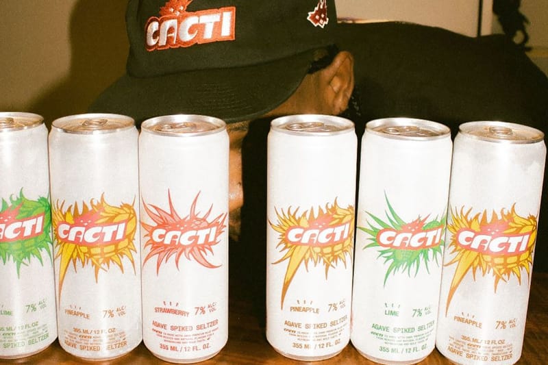 Travis Scott's Spiked Seltzer Brand 'CACTI' is Launching in 2021
