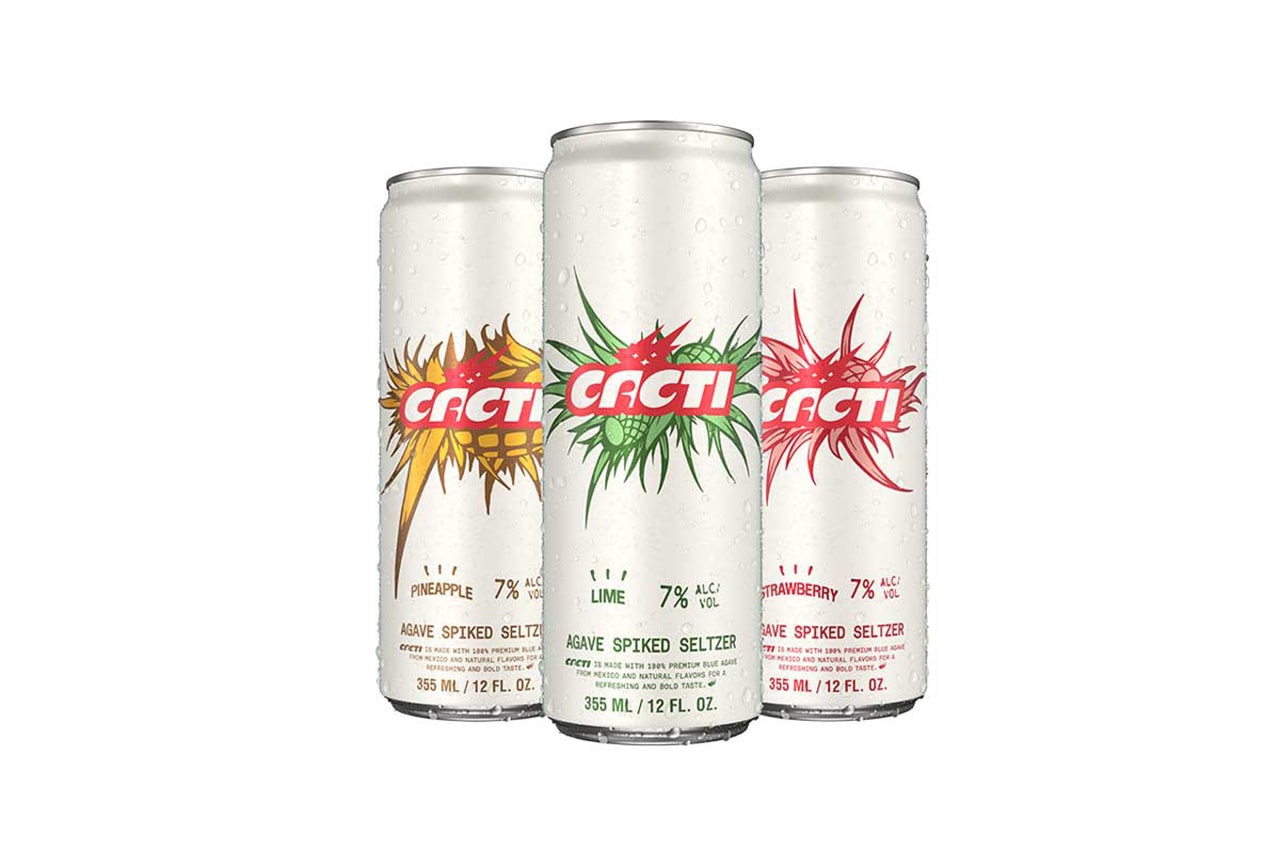 travis scott cacti agave spiked seltzer release info cactus jack march 2021