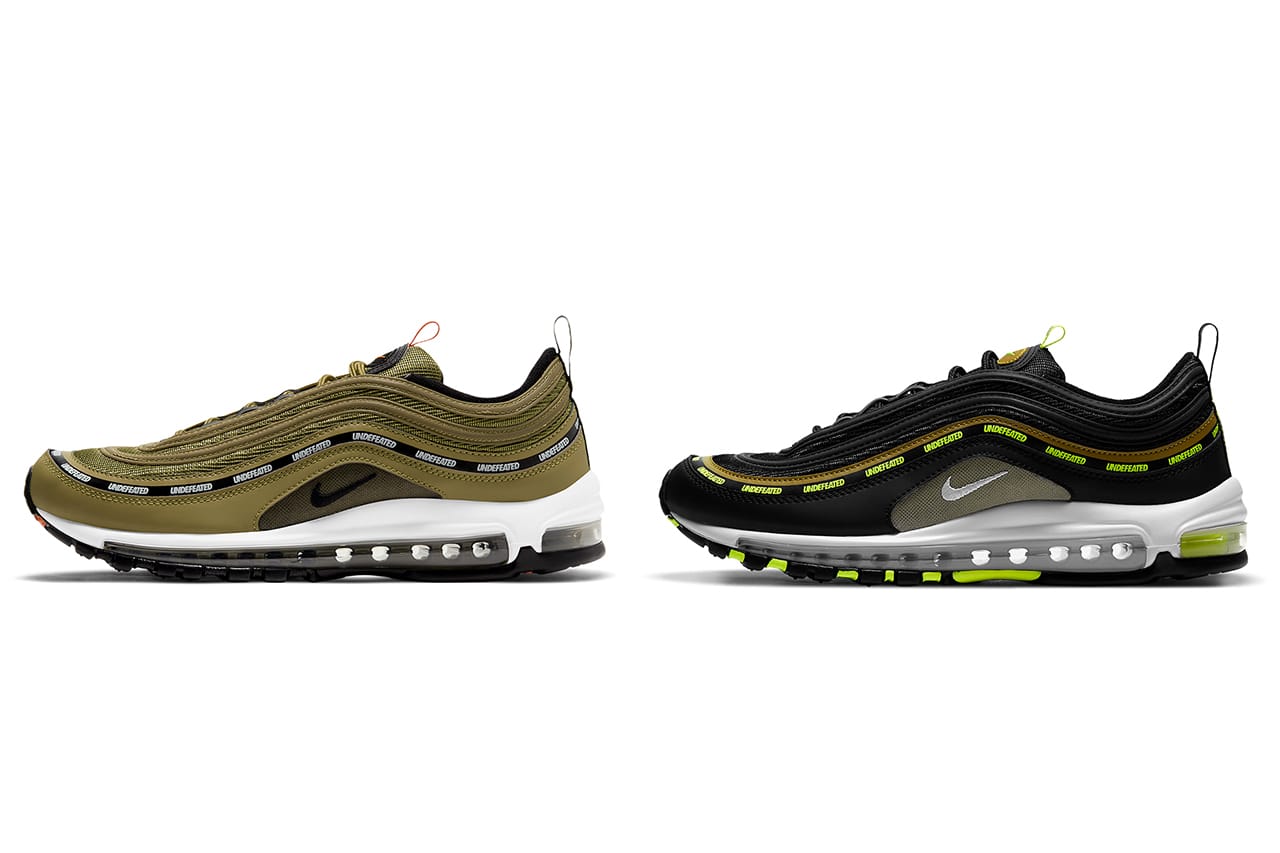undefeated air max 97 pack