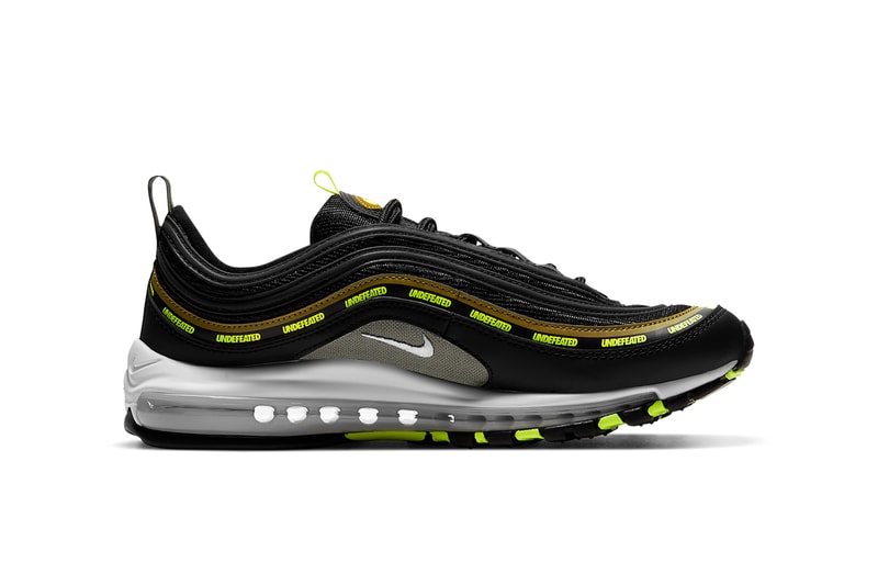 undefeated nike air max 97 DC4830 300 DC4830 001 militia green black orange blaze white black volt militia green white