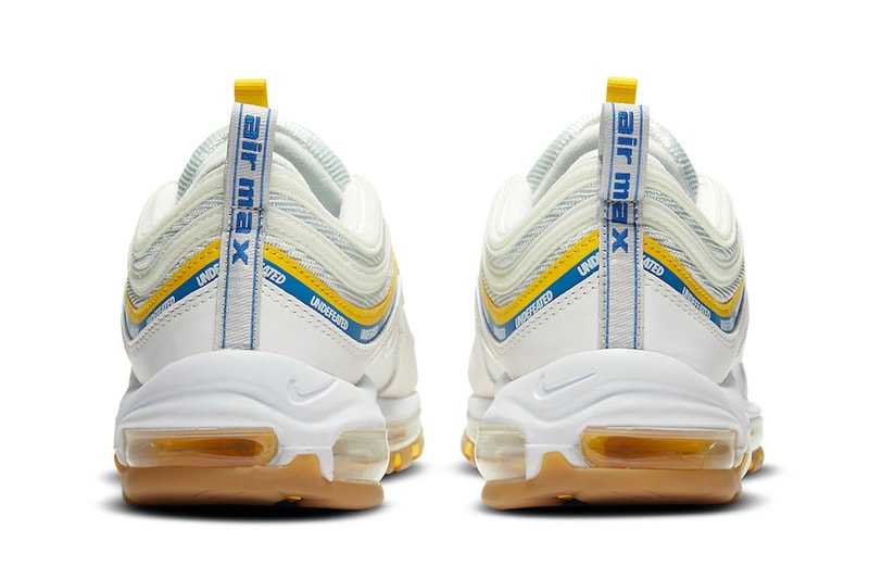 Undefeated Nike Air Max 97 UCLA Bruins Blue Gold Colors DC4830-100 Release
