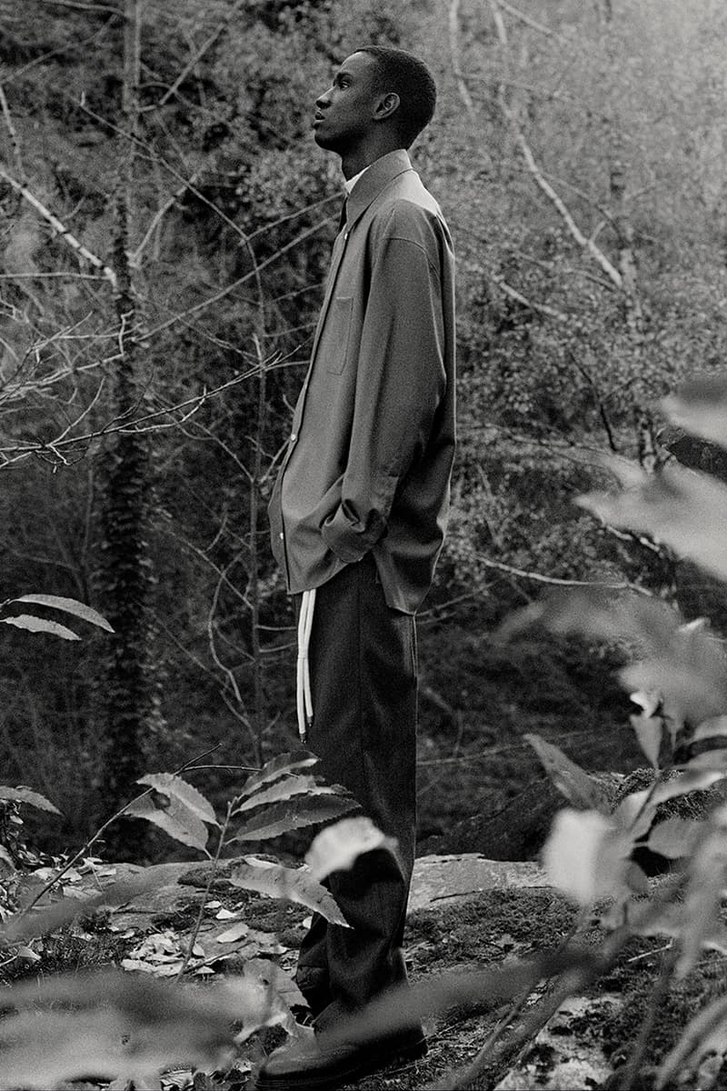 UNIFORME Paris Fall/Winter 2020 Collection Sustainability Julien T. Hamon Benoît Martinengo Corrèze France Lookbook Menswear Release Information Cosy Season Outerwear Sweaters Jumpers Knits Formal