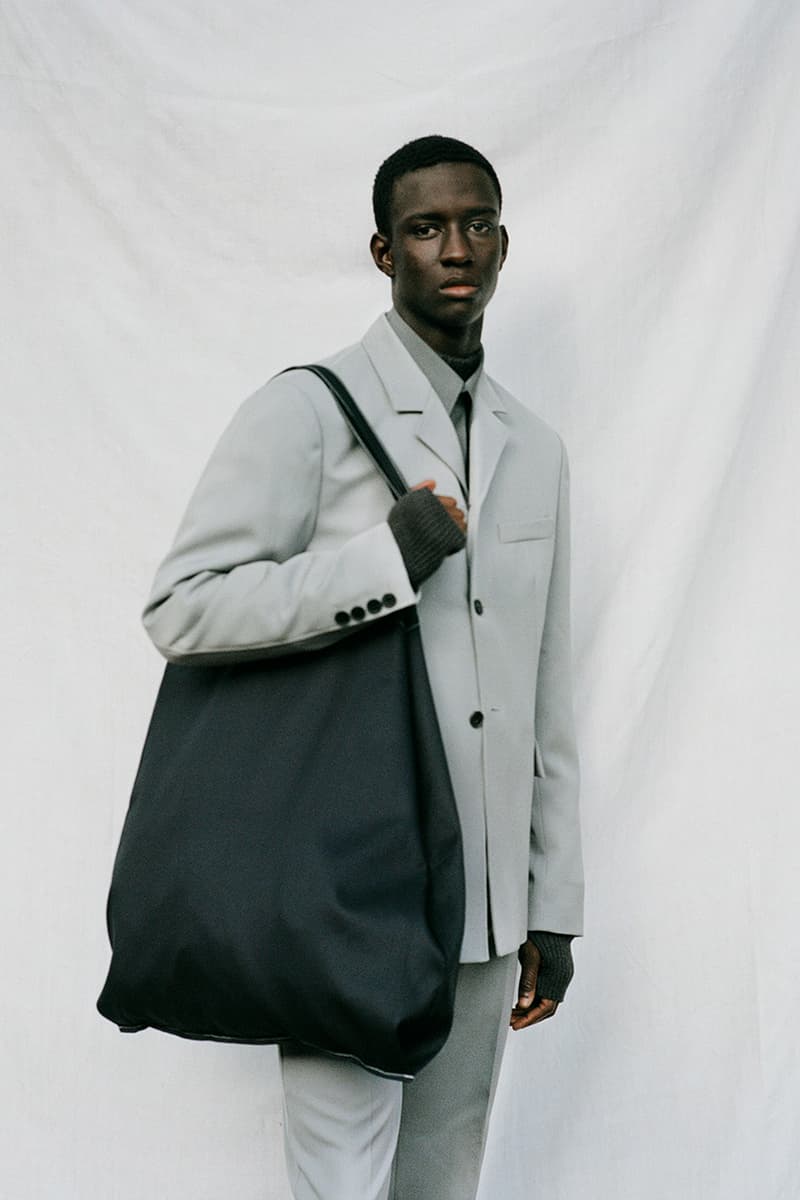 UNIFORME Paris Fall/Winter 2020 Collection Sustainability Julien T. Hamon Benoît Martinengo Corrèze France Lookbook Menswear Release Information Cosy Season Outerwear Sweaters Jumpers Knits Formal