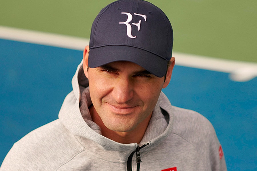 UNIQLO and Roger Federer Release First RF Logo Cap