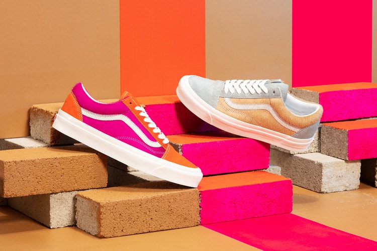 Vans Brings Classic Color Combinations and Pony Hair Uppers to Anaheim Factory Collection