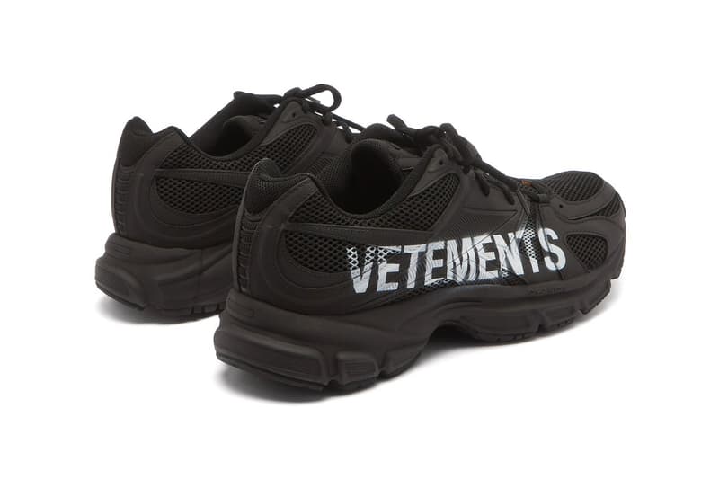 Vetements x Reebok Spike Runner 200 Artisanal Logo Handpainted Branded Guram Gvasalia Mesh Rubber Trainer Sneaker Footwear Luxury Performance OG DMX Ride