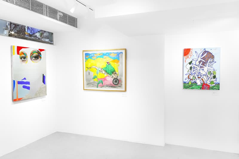 woaw gallery universes three group exhibition hong kong paintings artworks