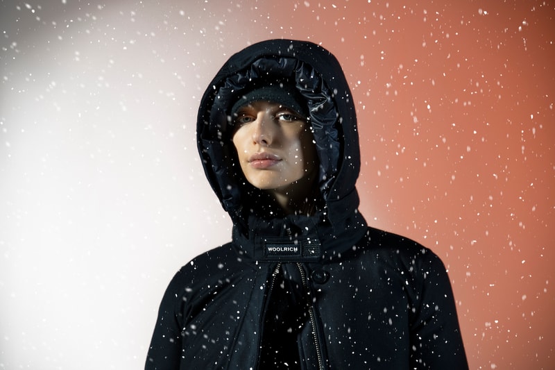 woolrich parka line women luxe tech eco innovation tech photoshoot hypebeast fashion apparel
