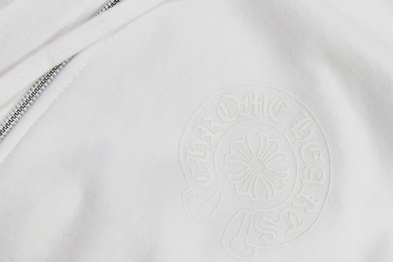 WWW.CHROMEHEARTS.COM WHITE GLOW ZIP UP HOODIE CH EBONY MAPLE BASEBALL BAT Release Info Buy Price 