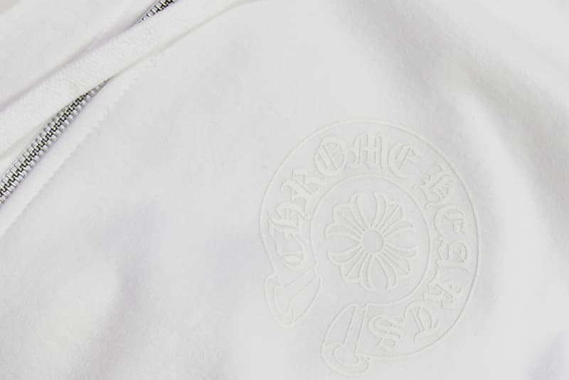 WWW.CHROMEHEARTS.COM WHITE GLOW ZIP UP HOODIE CH EBONY MAPLE BASEBALL BAT Release Info Buy Price