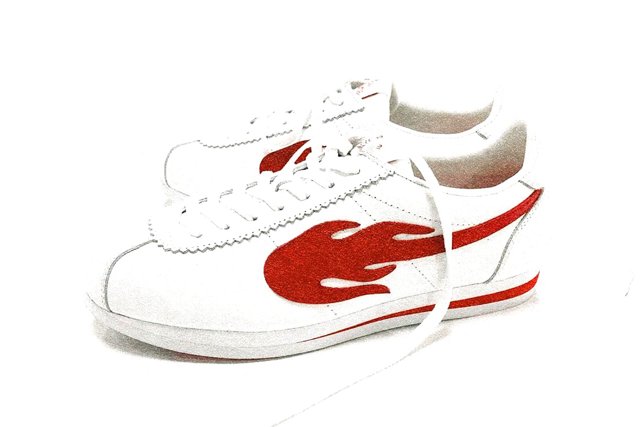 YG 4Hunnid Block Runner Sneakers White 