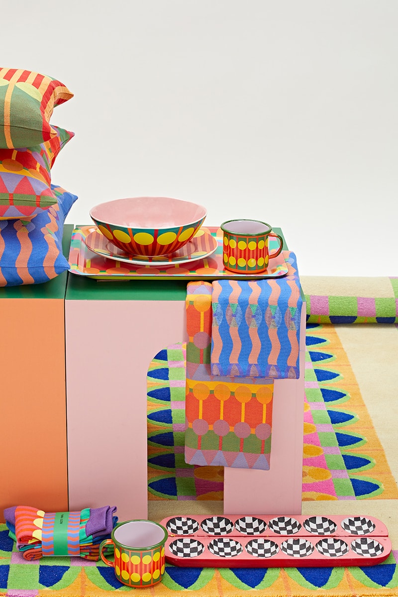 yinka ilori london artist british nigerian design homeware cushions bags rugs plates bowls release information