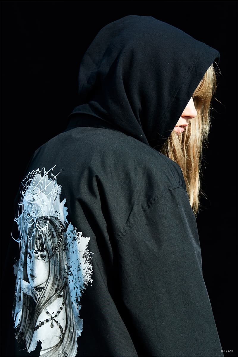 S’YTE Links Up With Manga Artist Junji Ito For Graphic-Heavy Collaboration Fashion Illustrations