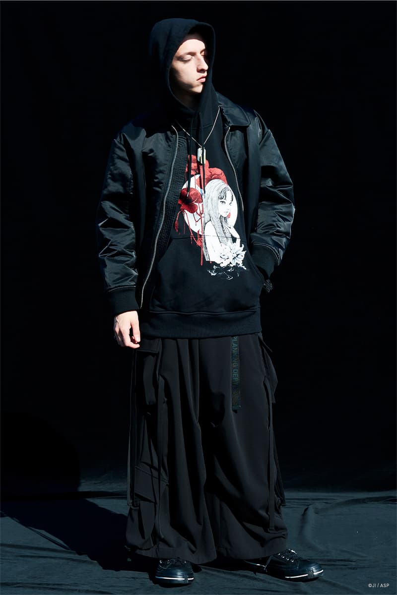S’YTE Links Up With Manga Artist Junji Ito For Graphic-Heavy Collaboration Fashion Illustrations