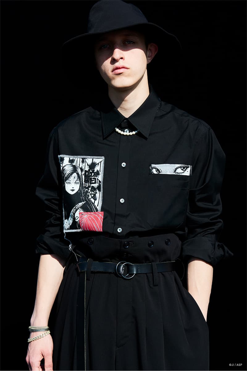 S’YTE Links Up With Manga Artist Junji Ito For Graphic-Heavy Collaboration Fashion Illustrations