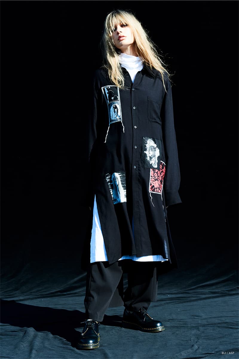 S’YTE Links Up With Manga Artist Junji Ito For Graphic-Heavy Collaboration Fashion Illustrations