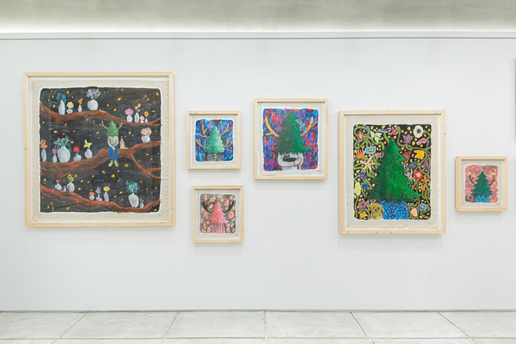 Yuichi Hirako Mounts Surreal Pastel Drawings in Hong Kong's WAREHOUSE Gallery