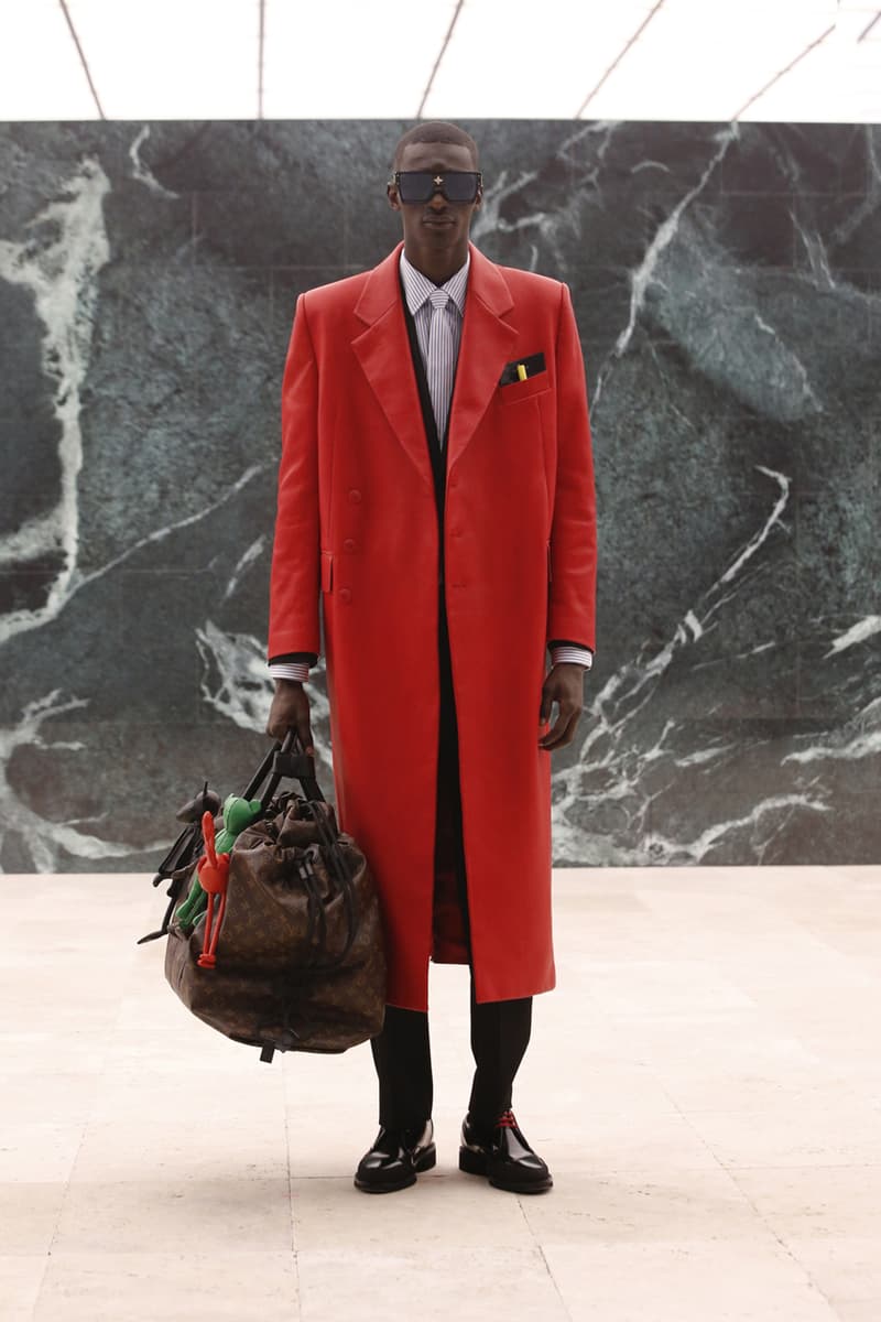 Louis Vuitton Men's Fall/Winter 2021 Runway Show Collection Virgil Abloh Men Artistic Director FW21 Ebonics / Snake Oil / The Black Box / Mirror, Mirror menswear fw21