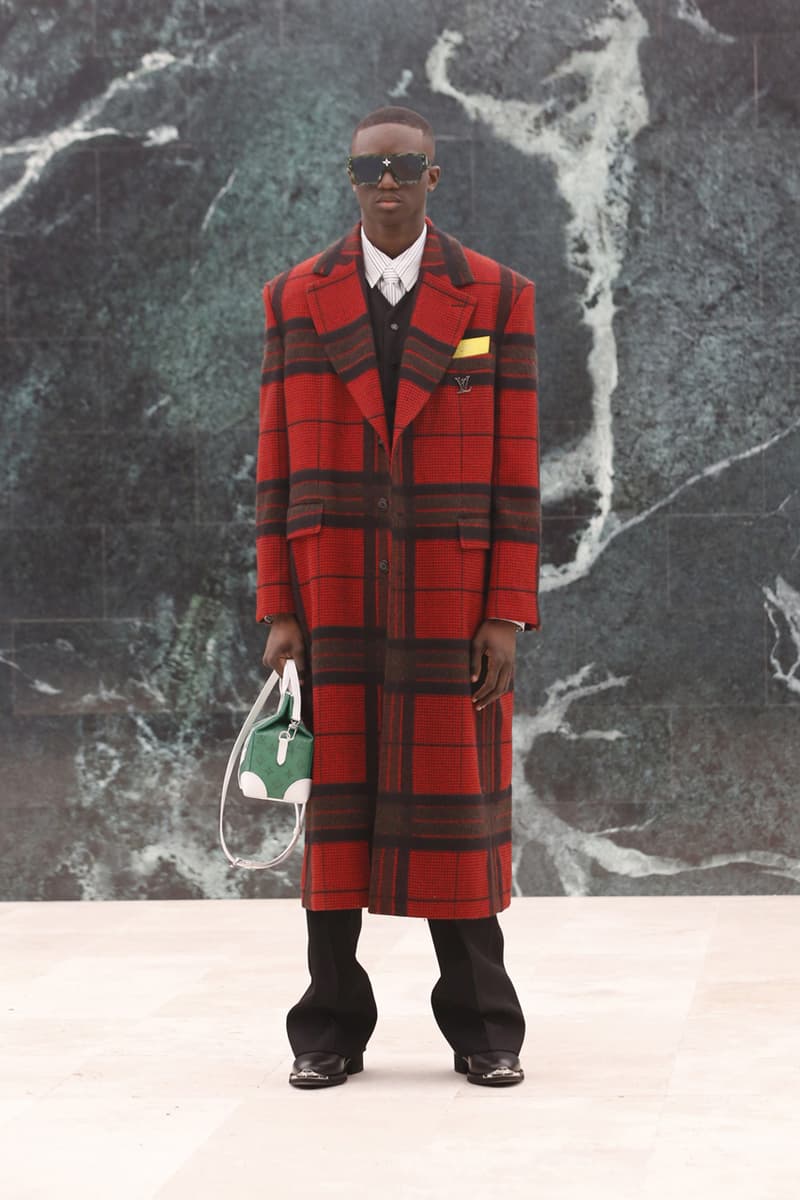 Louis Vuitton Men's Fall/Winter 2021 Runway Show Collection Virgil Abloh Men Artistic Director FW21 Ebonics / Snake Oil / The Black Box / Mirror, Mirror menswear fw21