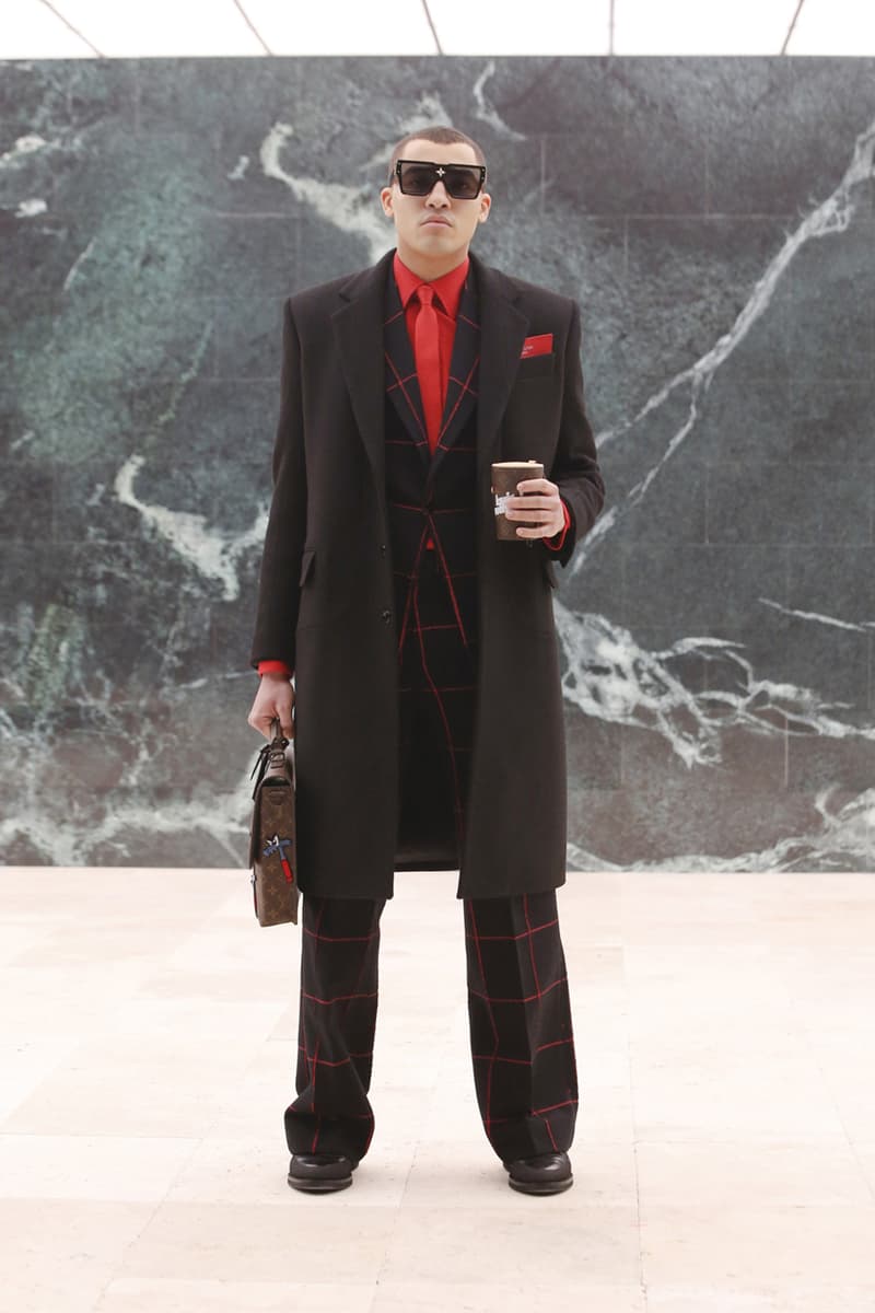 Louis Vuitton Men's Fall/Winter 2021 Runway Show Collection Virgil Abloh Men Artistic Director FW21 Ebonics / Snake Oil / The Black Box / Mirror, Mirror menswear fw21