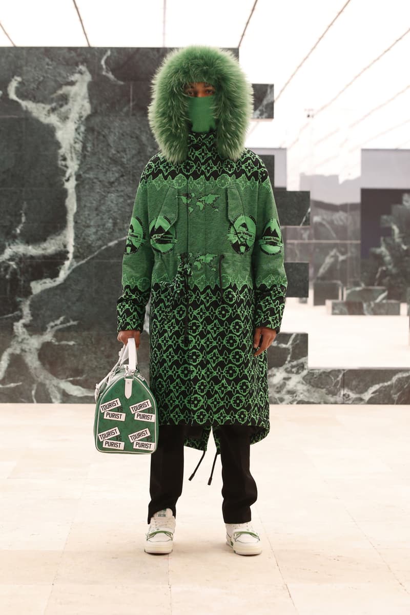 Louis Vuitton Men's Fall/Winter 2021 Runway Show Collection Virgil Abloh Men Artistic Director FW21 Ebonics / Snake Oil / The Black Box / Mirror, Mirror menswear fw21