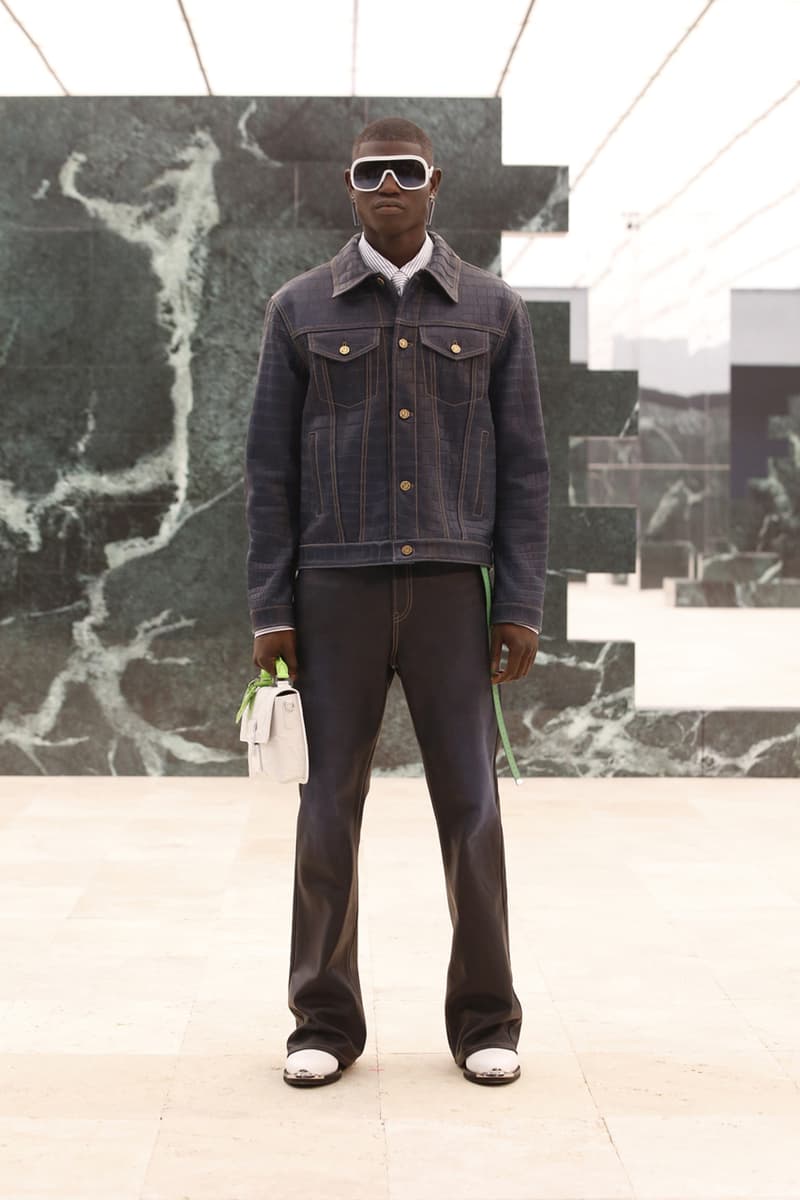 Louis Vuitton Men's Fall/Winter 2021 Runway Show Collection Virgil Abloh Men Artistic Director FW21 Ebonics / Snake Oil / The Black Box / Mirror, Mirror menswear fw21