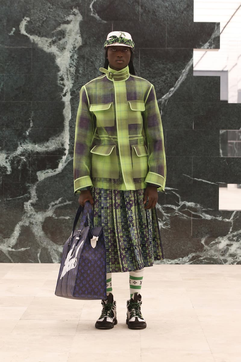 Louis Vuitton Men's Fall/Winter 2021 Runway Show Collection Virgil Abloh Men Artistic Director FW21 Ebonics / Snake Oil / The Black Box / Mirror, Mirror menswear fw21