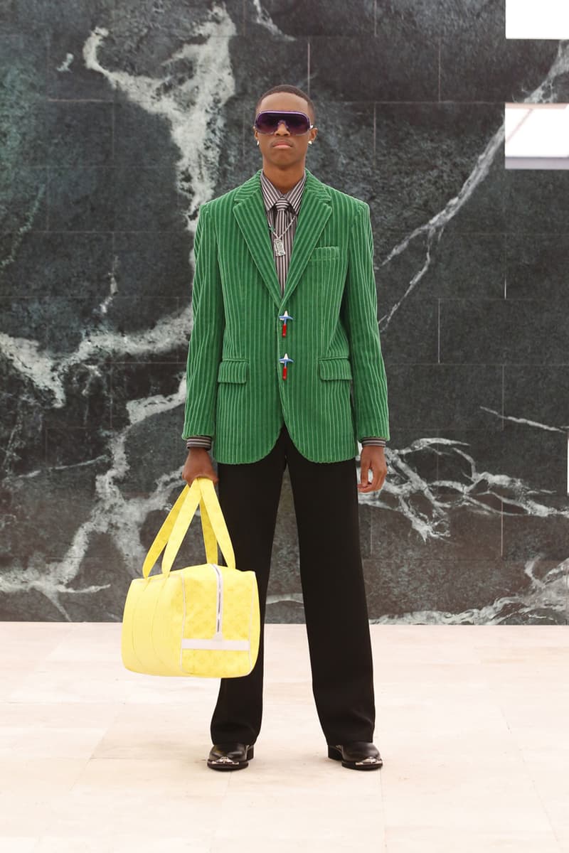 Louis Vuitton Men's Fall/Winter 2021 Runway Show Collection Virgil Abloh Men Artistic Director FW21 Ebonics / Snake Oil / The Black Box / Mirror, Mirror menswear fw21