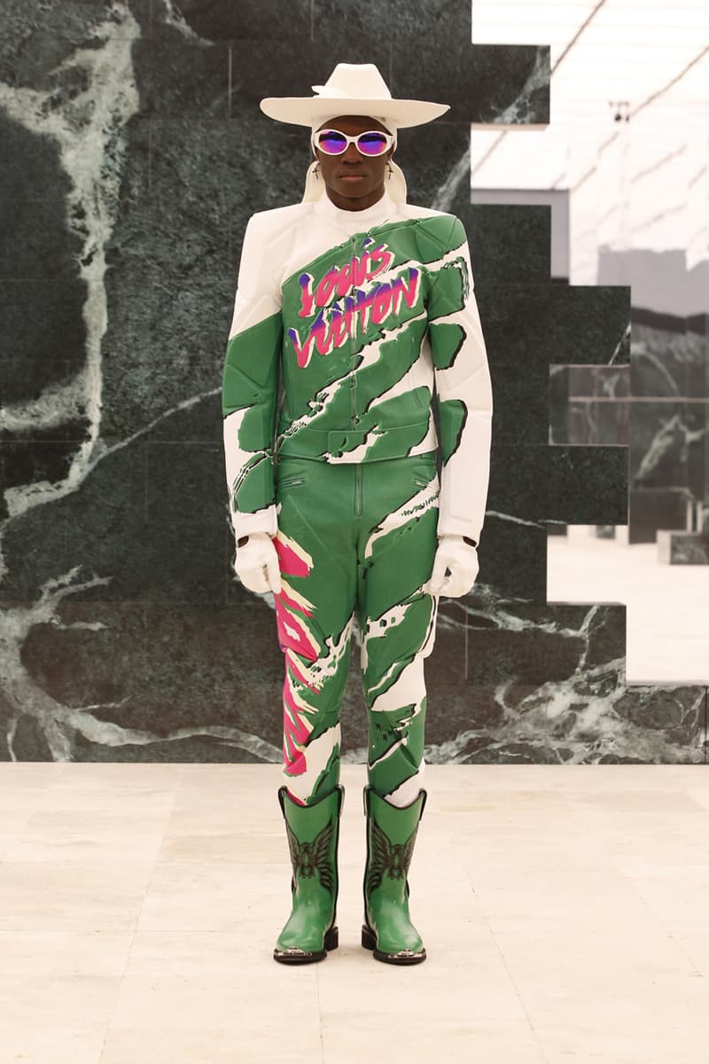 Louis Vuitton Men's Fall/Winter 2021 Runway Show Collection Virgil Abloh Men Artistic Director FW21 Ebonics / Snake Oil / The Black Box / Mirror, Mirror menswear fw21