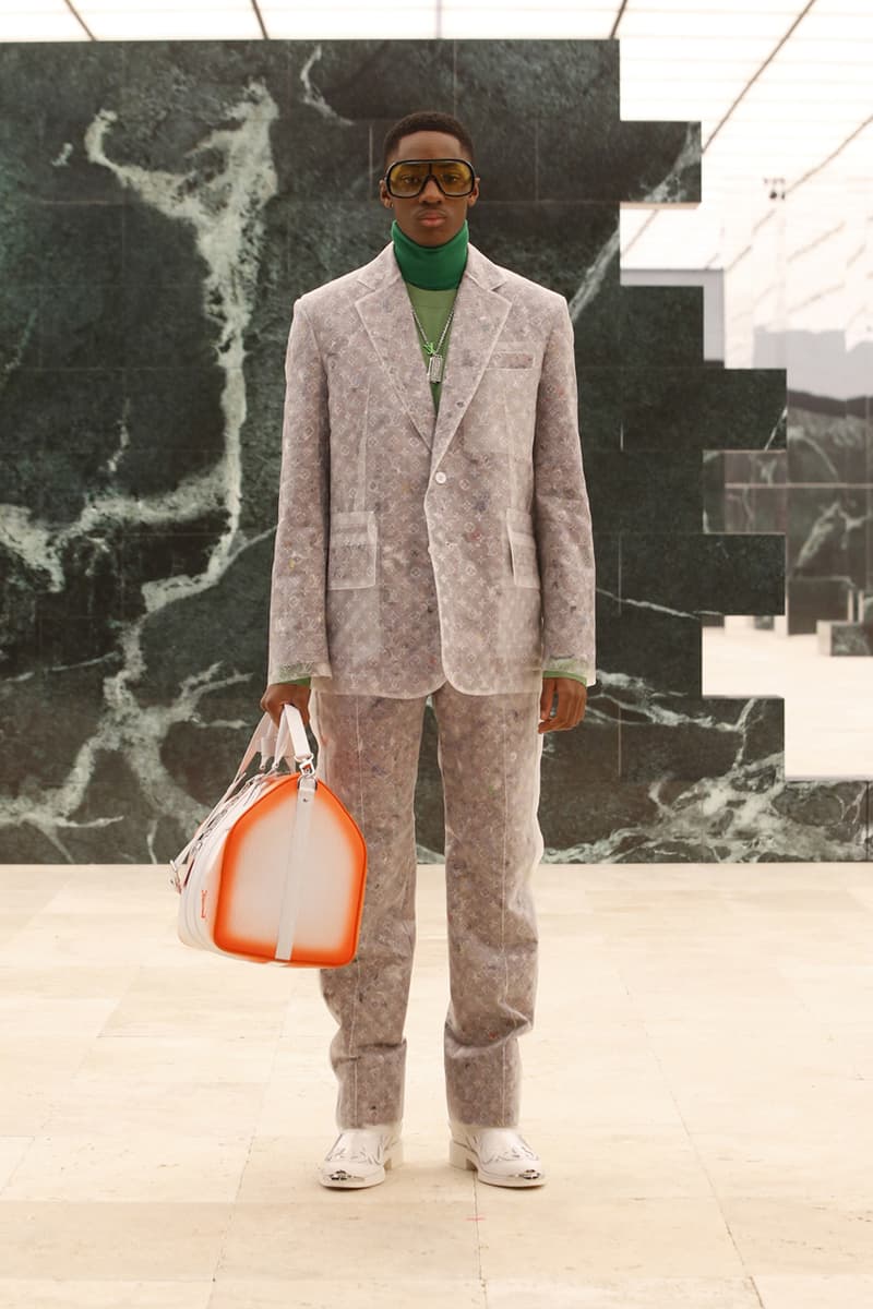 Louis Vuitton Men's Fall/Winter 2021 Runway Show Collection Virgil Abloh Men Artistic Director FW21 Ebonics / Snake Oil / The Black Box / Mirror, Mirror menswear fw21